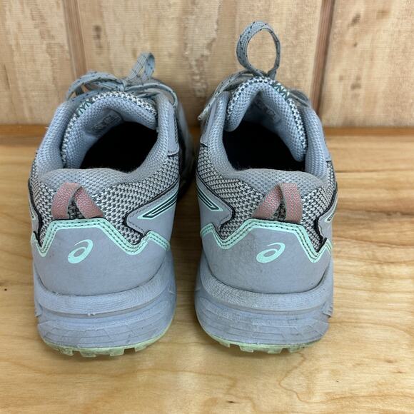ASICS Gel-Venture 8 Women’s Trail Running Shoes (Wide, Size 7) Grey Mint - Picture 4 of 8